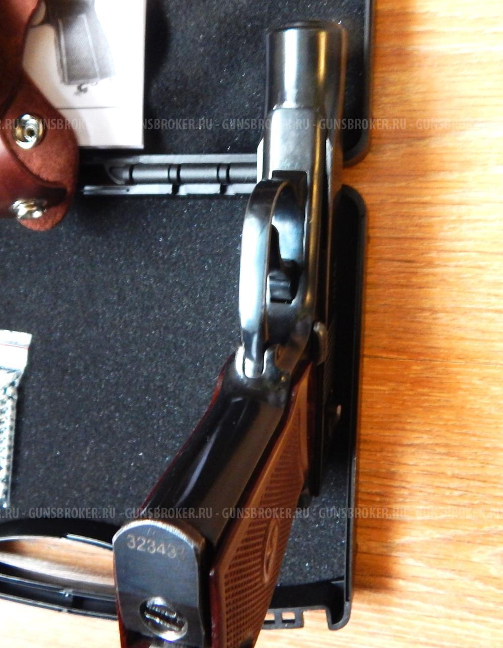 МР-654К из боевого. В тюнинге. С комплектом. Ковка. В идеале. 32 серия. СССР. С кобурой.