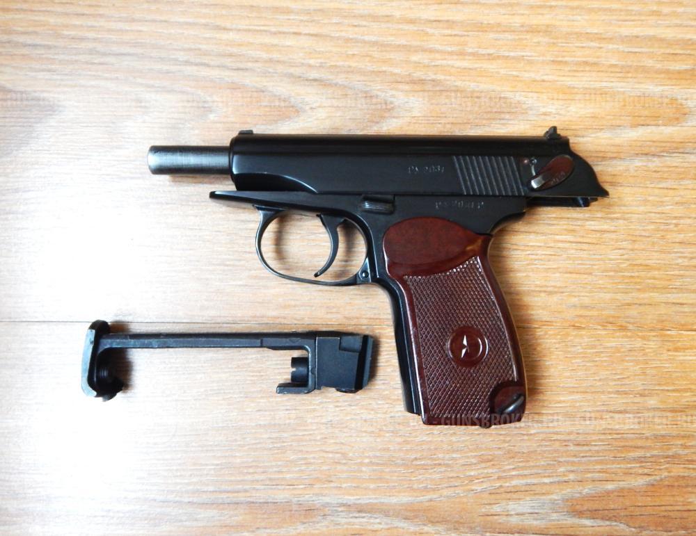 МР-654К из боевого. В тюнинге. С комплектом. Ковка. В идеале. 32 серия. СССР. С кобурой.