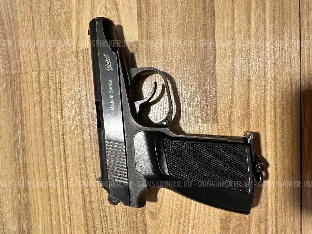 МР-654К пистолет пневматический газобалонный