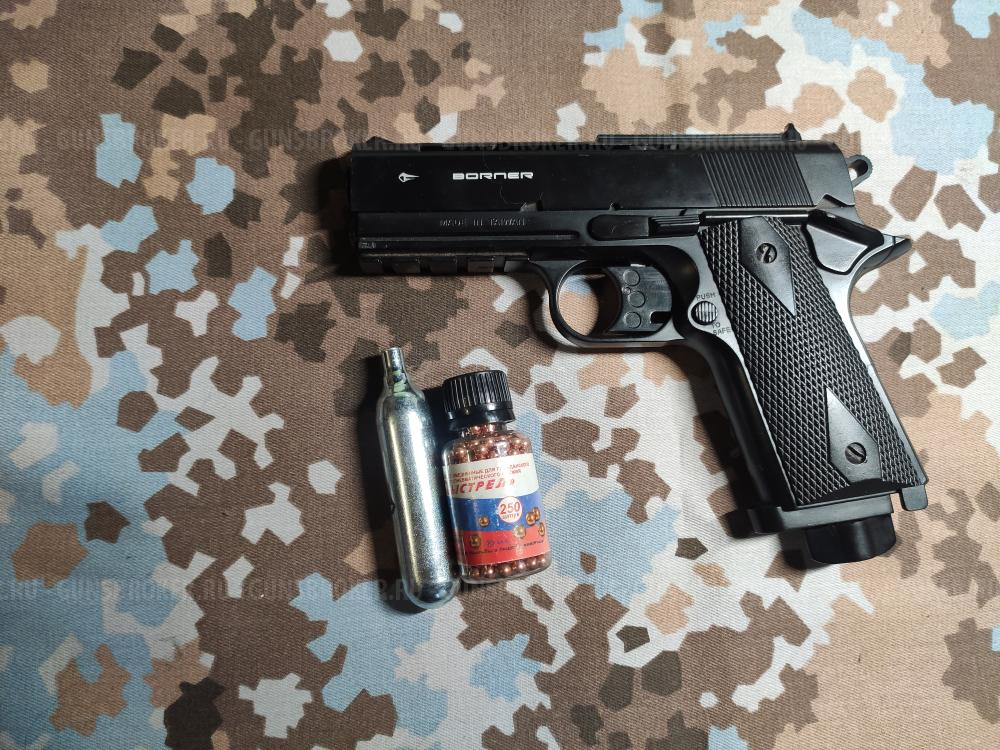 Пневматический пистолет - Borner WC 401