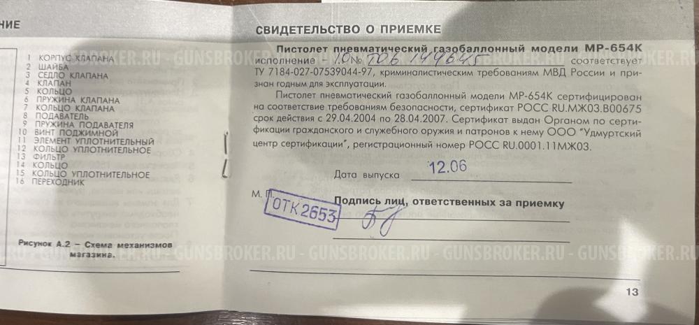 МР654К