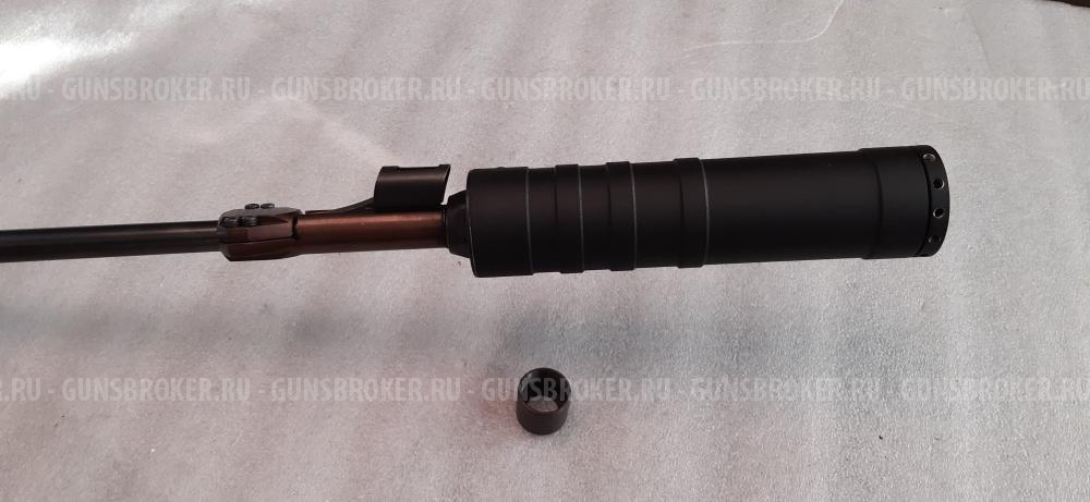 Муфта на CZ-527, сделана на оборонном заводе. Ставится без снятия мушки