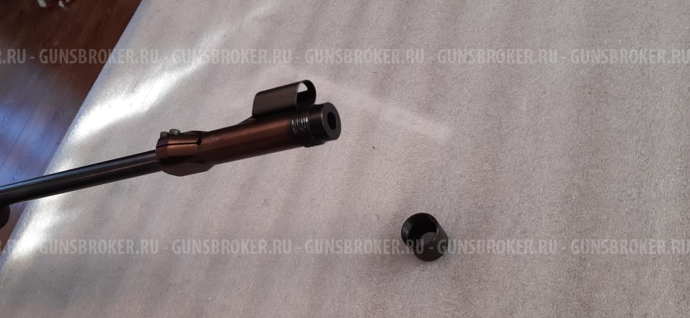 Муфта на CZ-527, сделана на оборонном заводе. Ставится без снятия мушки