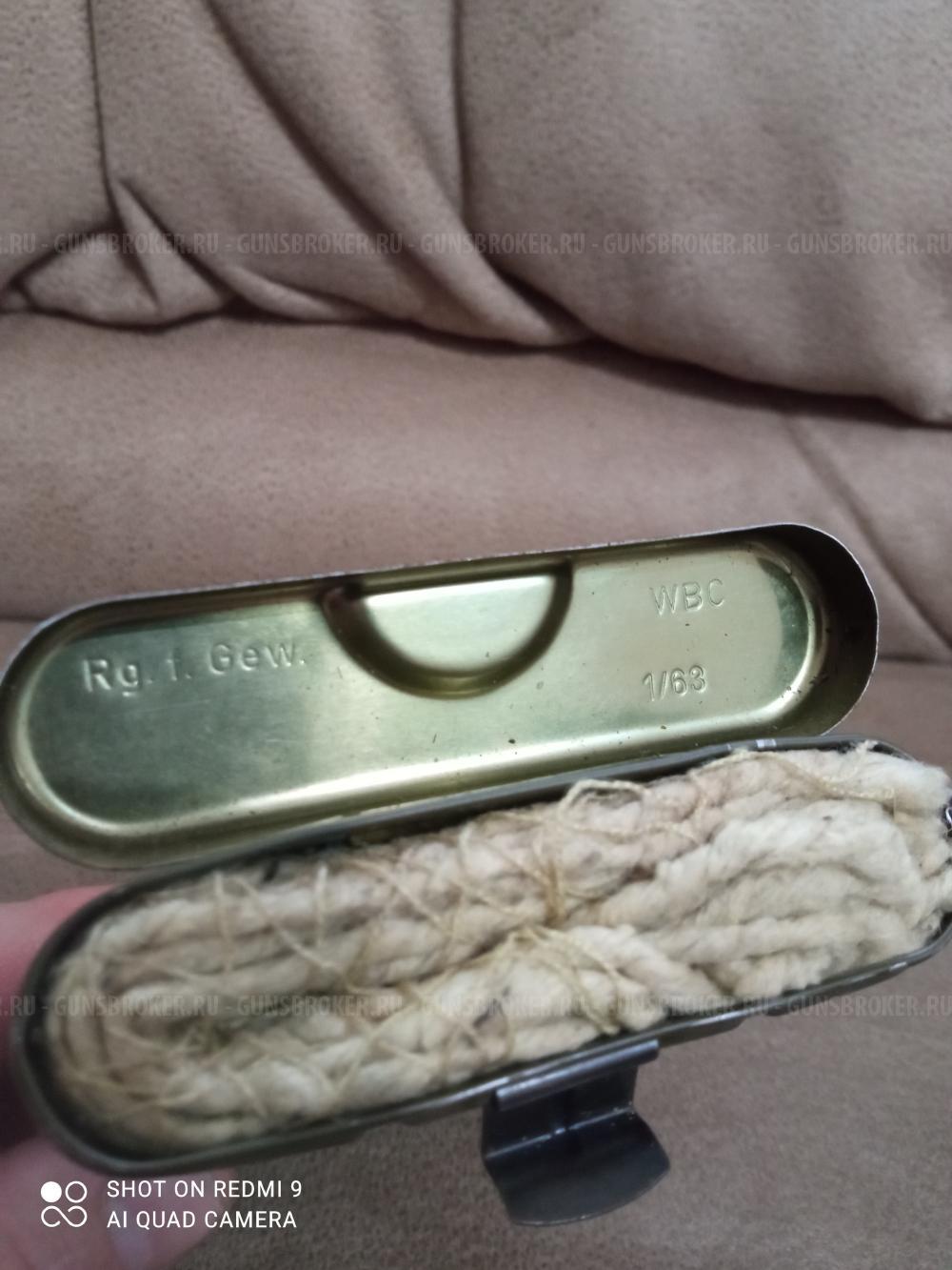 Набор для чистки карабина Mauser 98K.