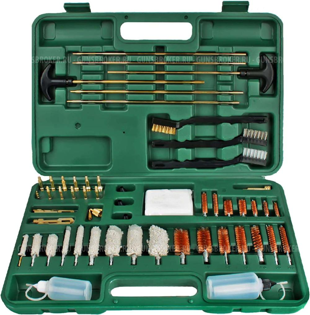 Набор для чистки оружия 58 предметов в кейсе