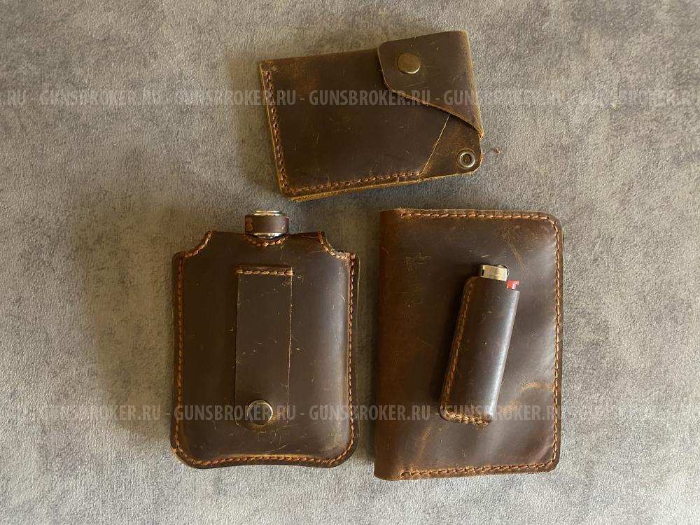 набор подарочный , документы фляжка