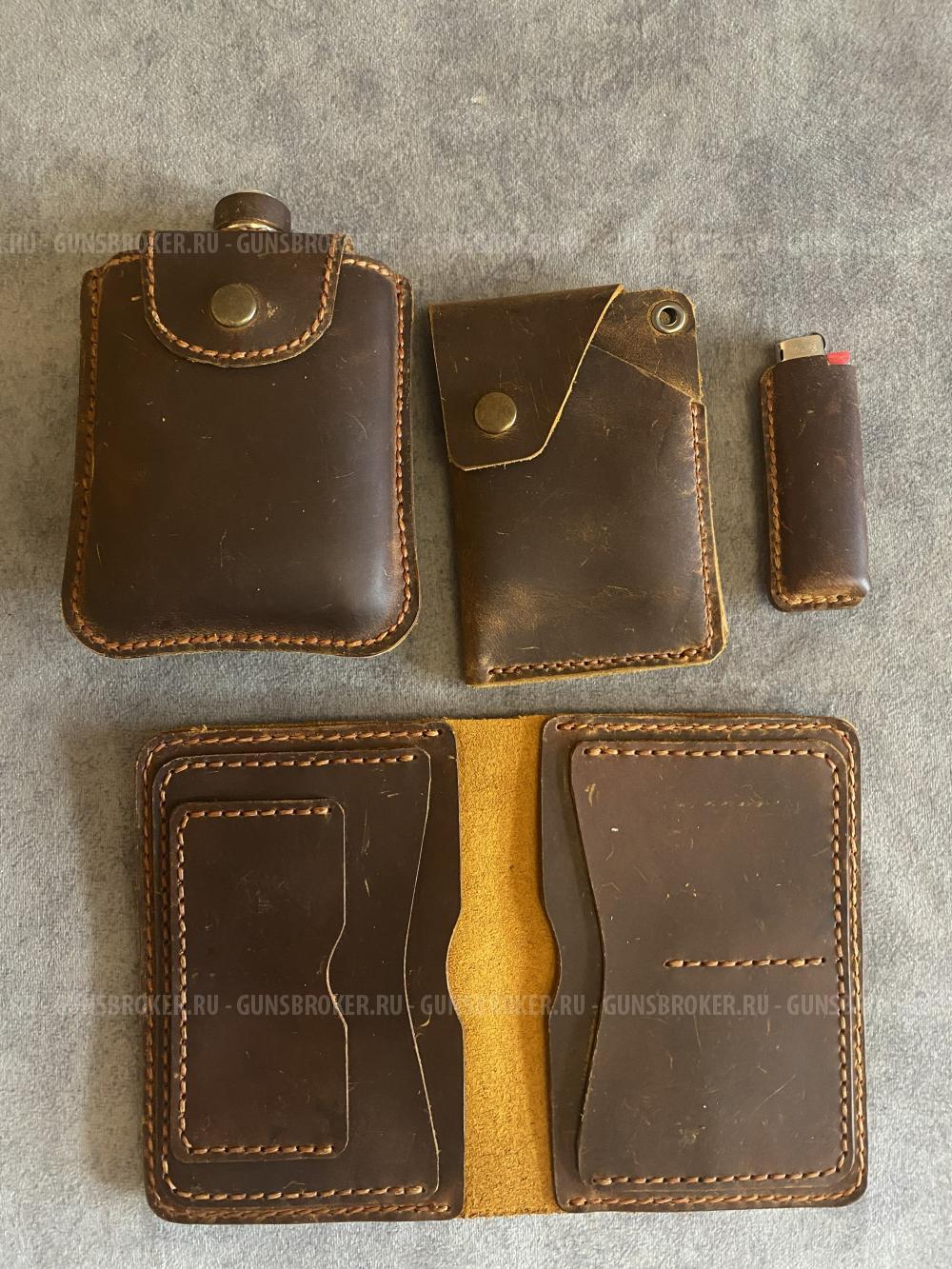 набор подарочный , документы фляжка