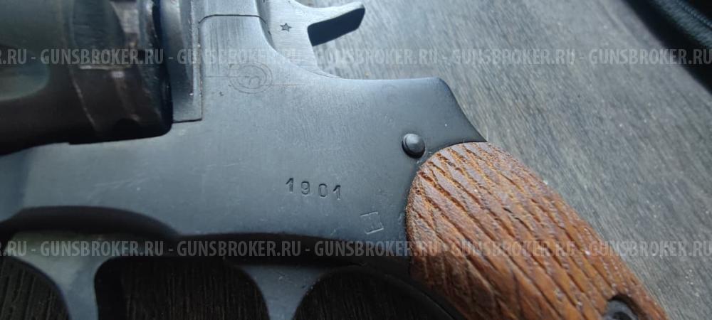 Наган блеф 1901 год.