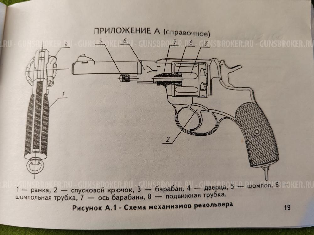 Наган командирский нквд сигнальный 