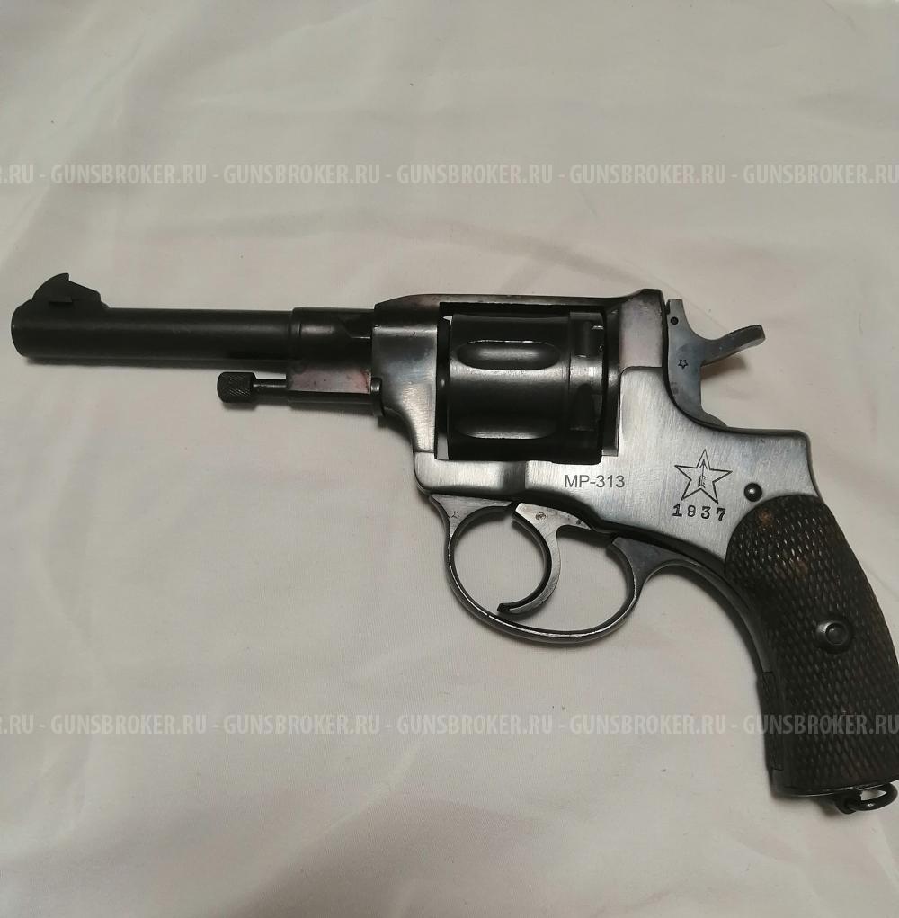 Наган Мр-313, револьвер сигнальный 