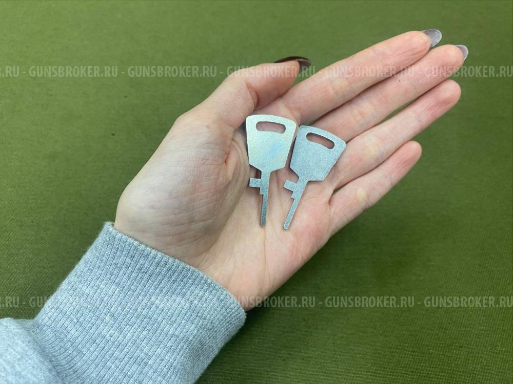 Наручники КРАБ с фиксатором Никель