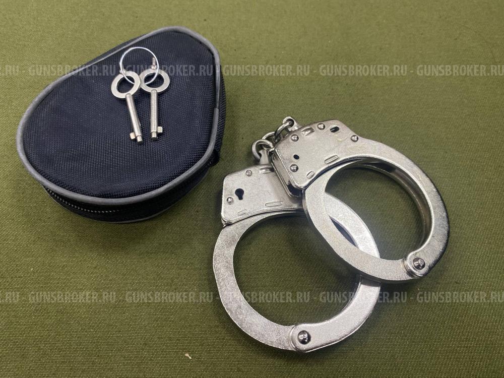 Наручники металлические серебристые