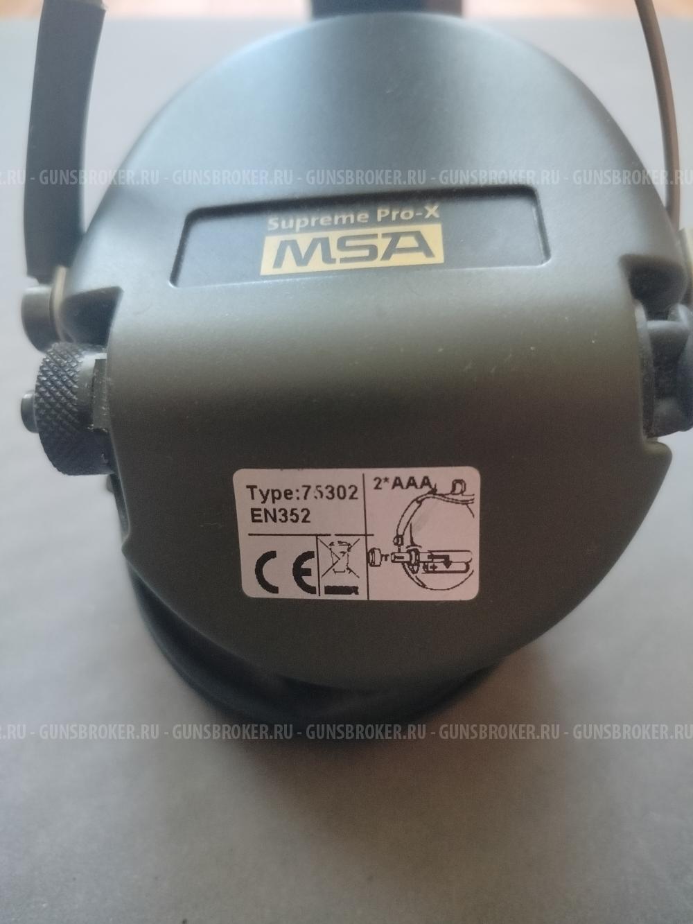 Наушники активные Sordin (MSA) Supreme Pro-X, хаки