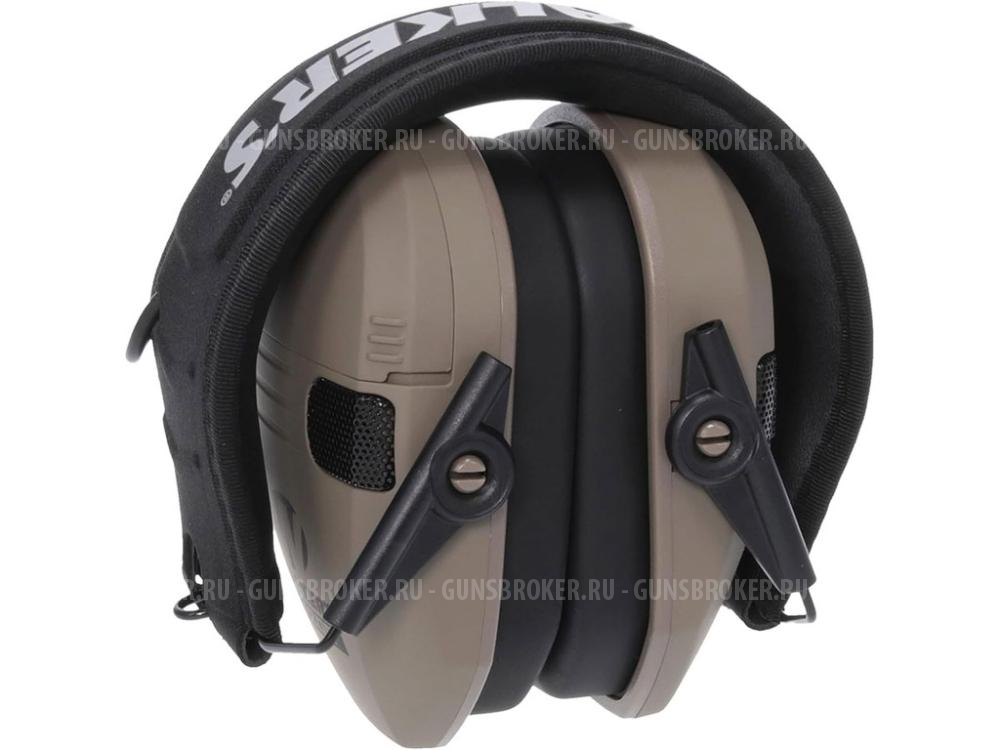 Наушники активные Walker`s Razor Slim Electronic Muffs, Flat Dark Earth