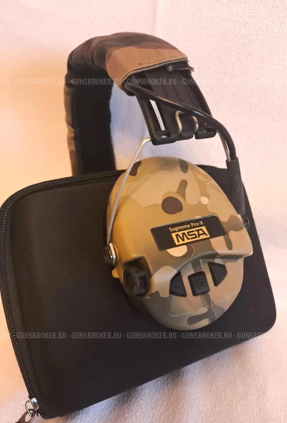Наушники MSA Sordin Supreme Pro-X LED Camo GEL