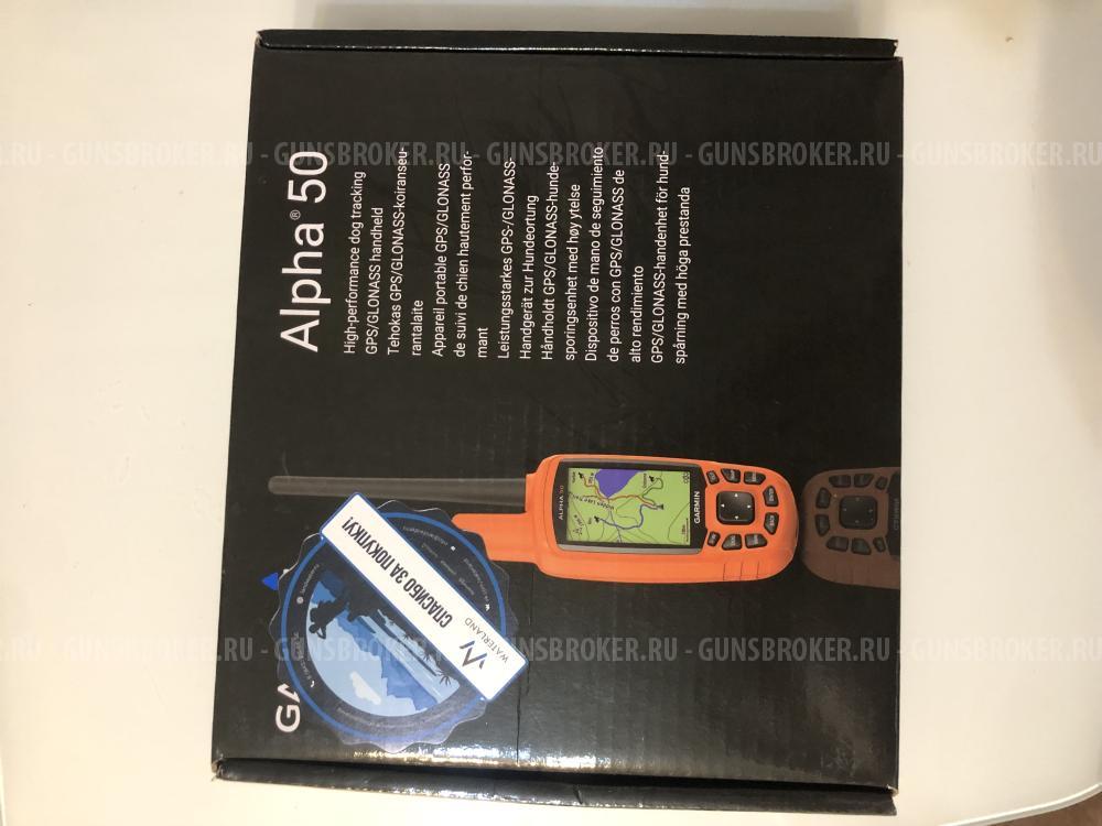 Навигатор Garmin Alfa 50 + ошейник garmin Alfa T20