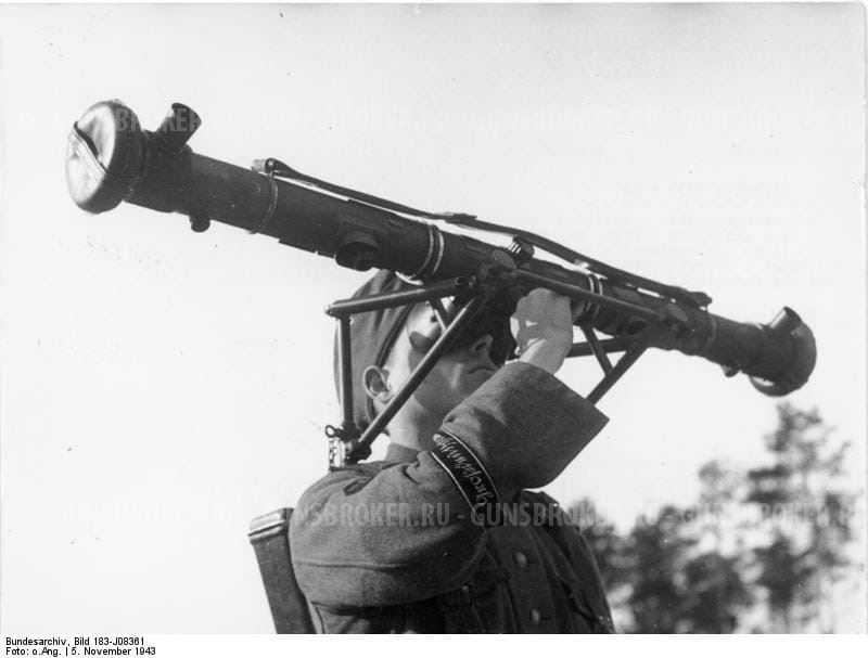 Немецкий военный дальномер Em R36 #05069 fwq 1941 год