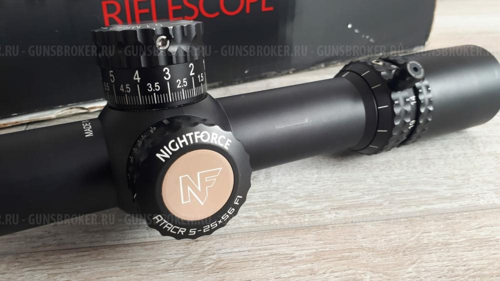 Nightforce ATACR 5-25x56 F1 (сетка MIL-C)