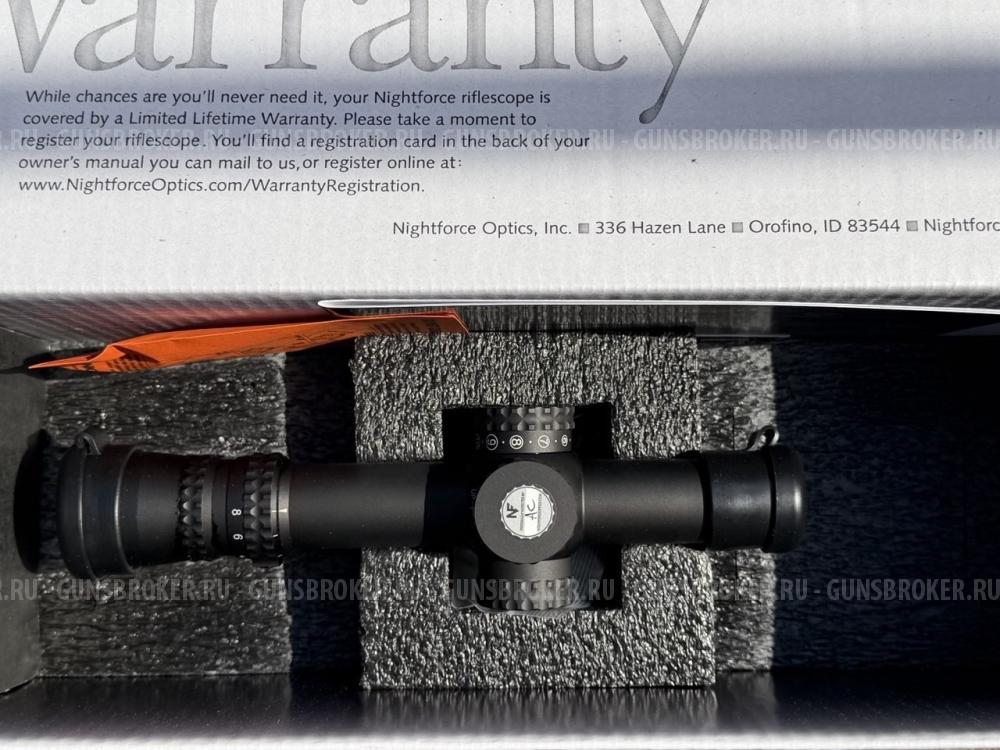 Nightforce NX8 1-8x24 F1 