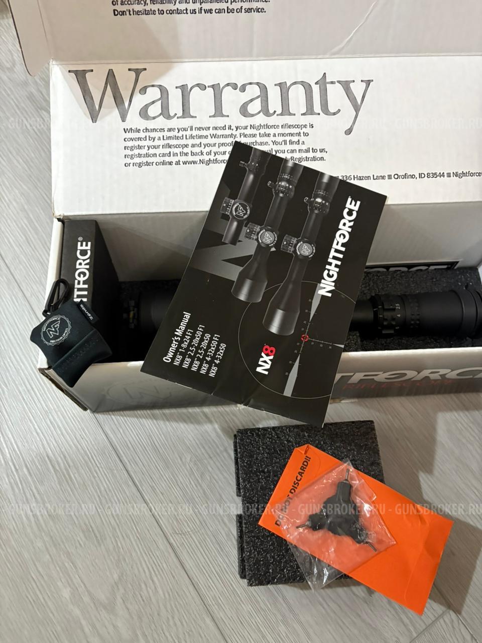 Nightforce NX8 2,5-20/50