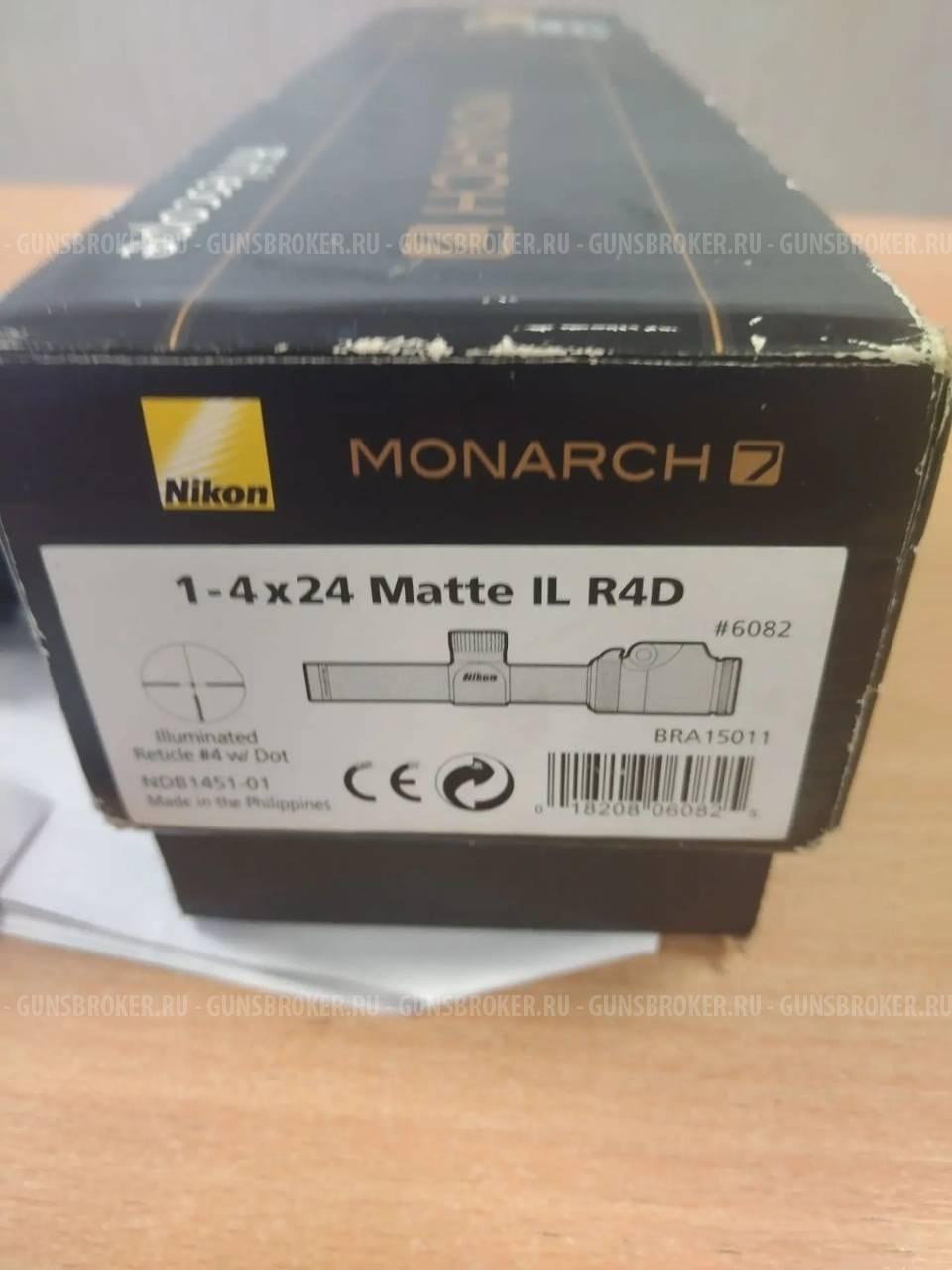 Nikon Monarch 7 1-4 24IL R4D кольца Leupold qrw2,30мм