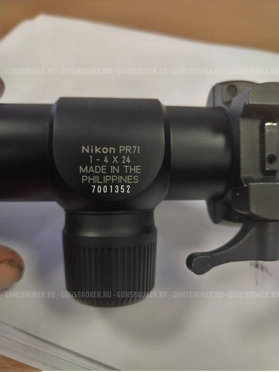 Nikon Prostaff 7 1-4 24 Matte IL R4 w/Dot