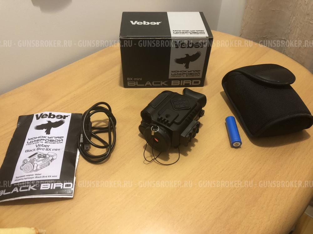 Ночной цифровой монокуляр Veber Black Bird 8X mini