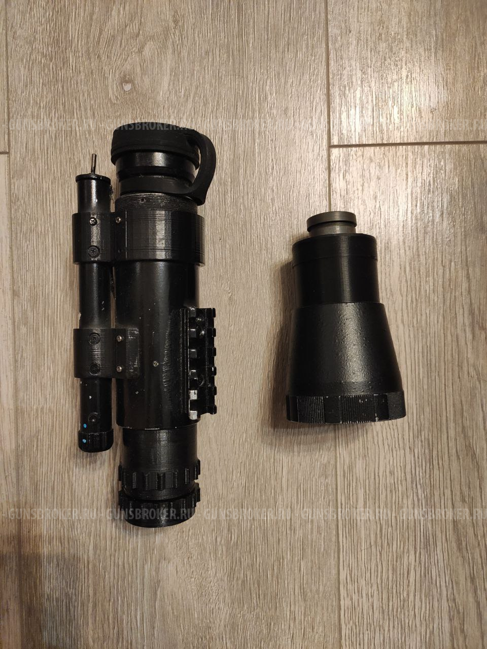 Ночной прицел 2+ поколения, линзы х1 и х4, ЭОП эпм 53