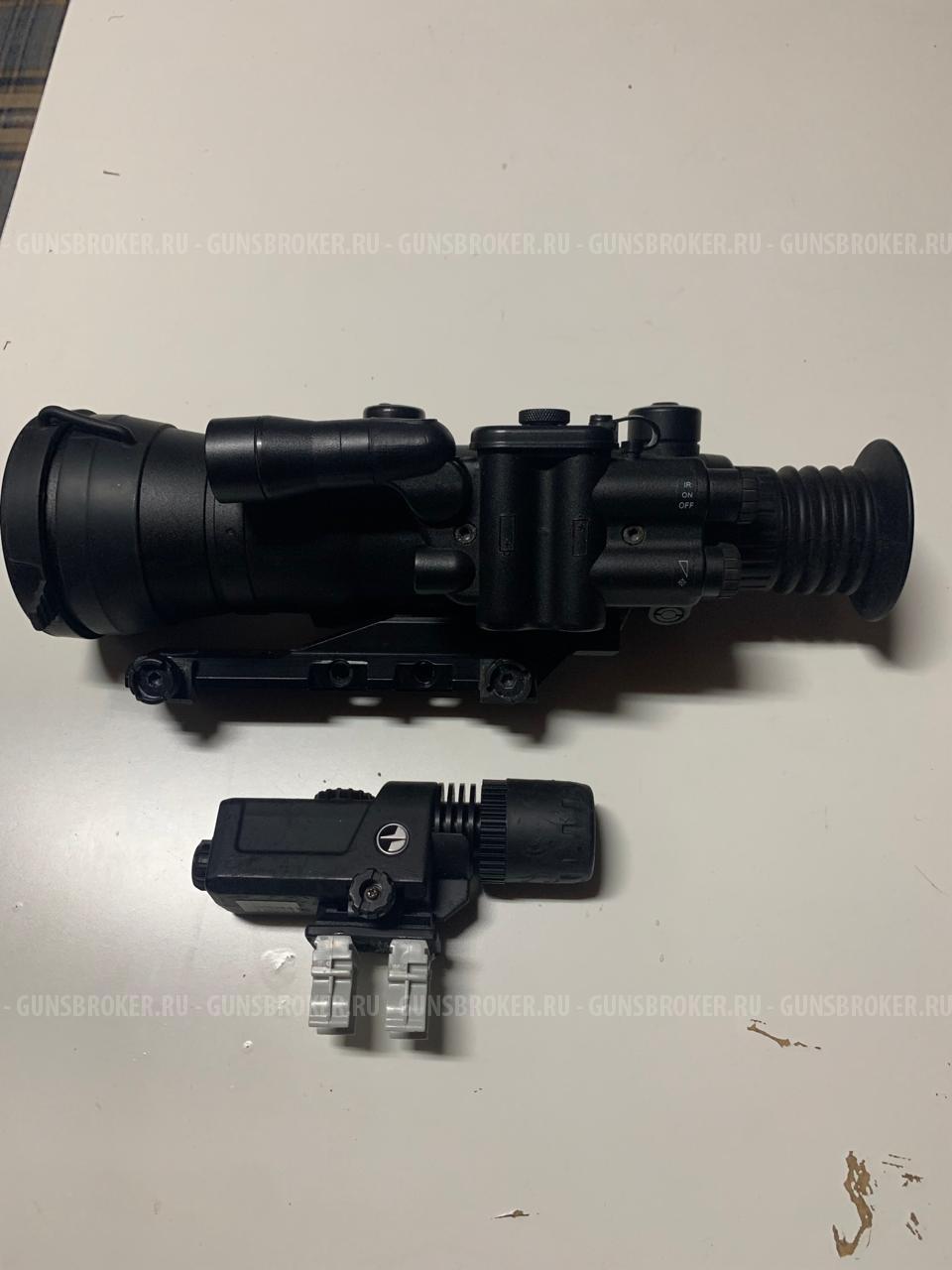 Ночной прицел dedal 180 c инфракрасным фонарем