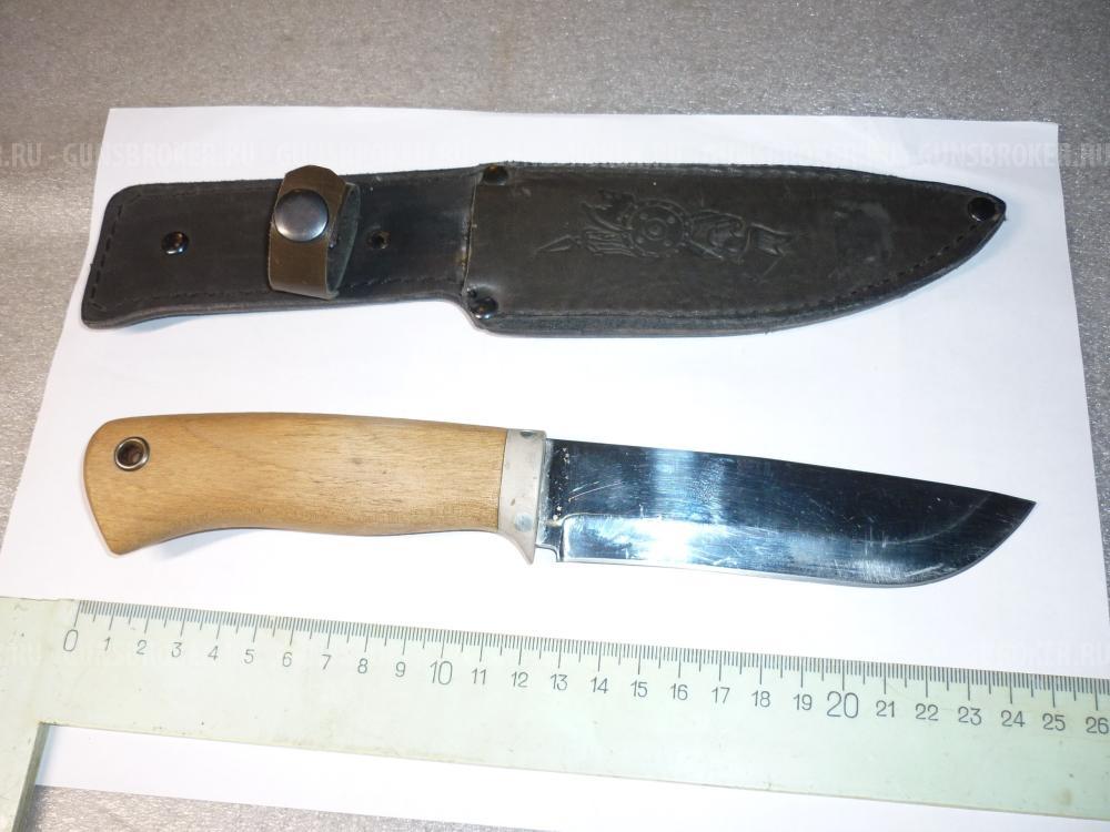 Нож АиР Полярный-2 95х18 орех