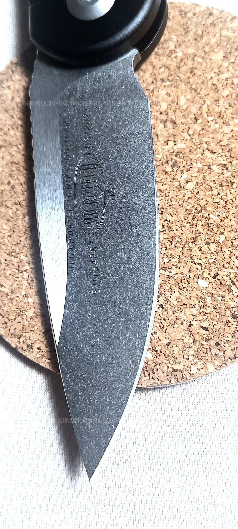 нож автоматический MICROTECH LUDT II Stonewash