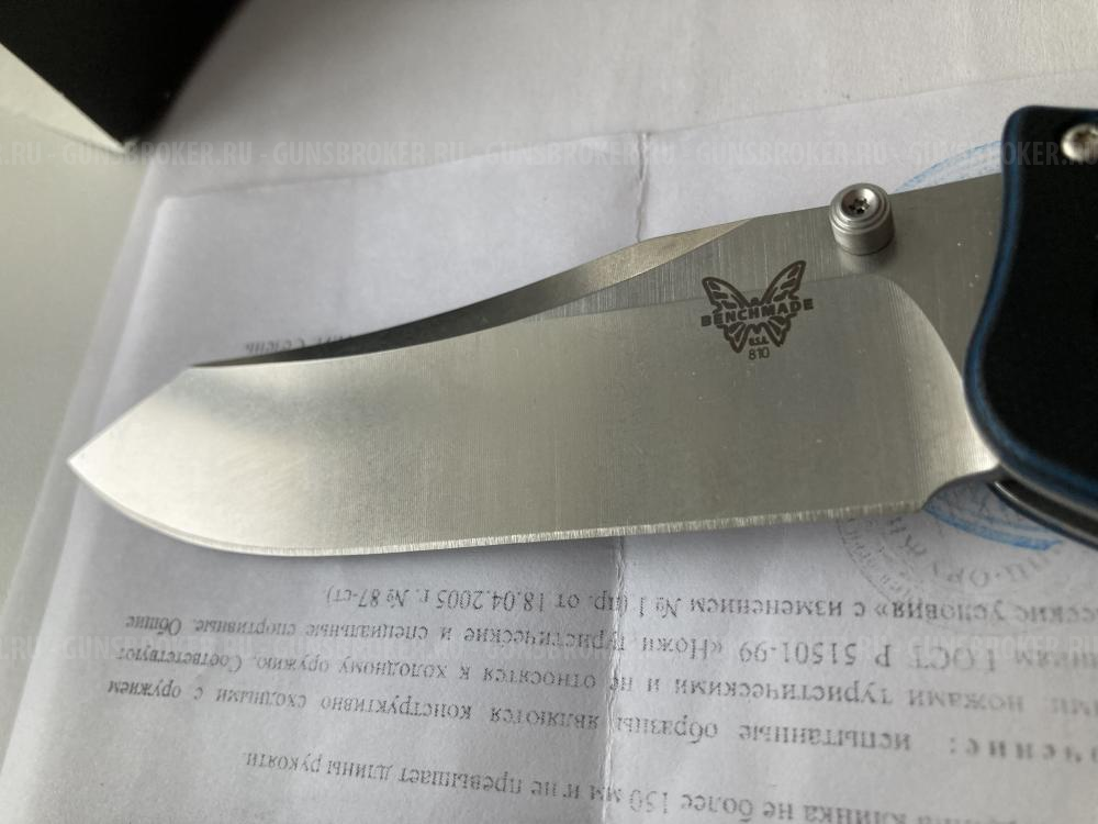 Новый нож Benchmade 810 Contego M390 Osborne Design