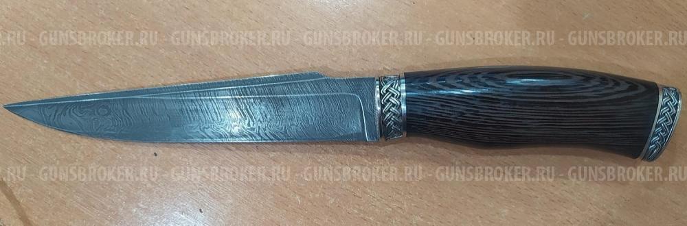 Нож дамасской стали