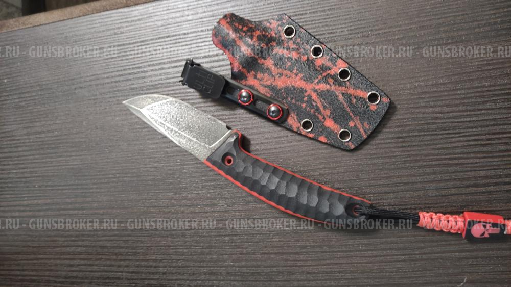Нож Dyag Knives Model 17/2 рукоять Black Toxic Carbon Fiber