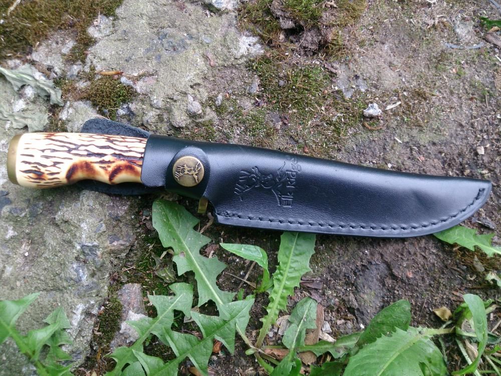 Нож Elk Ridge ER-027 коллекционный охотничий с ножнами