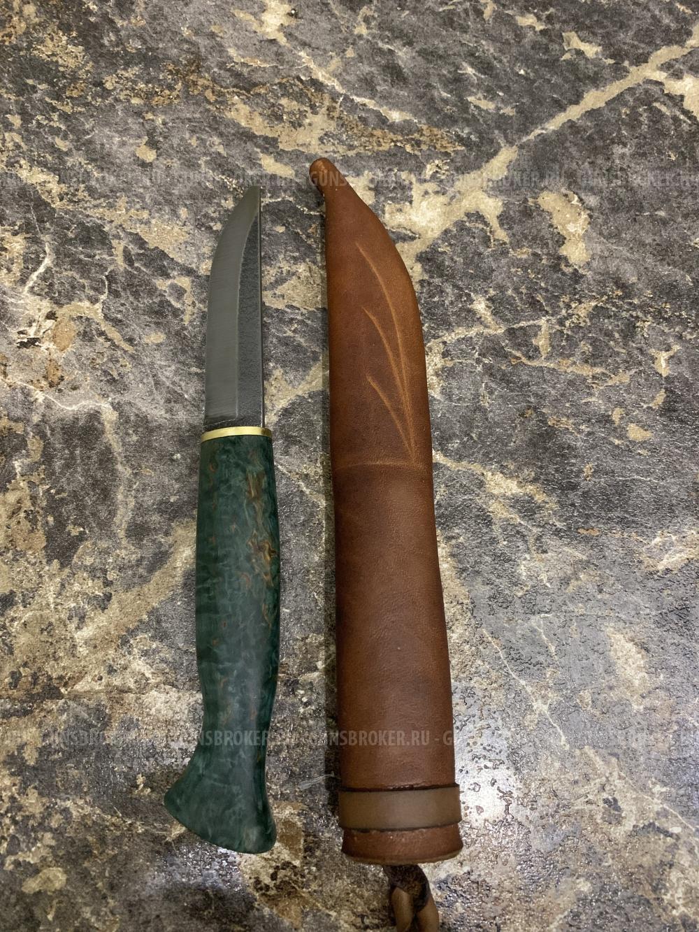 Нож Финка Малахит