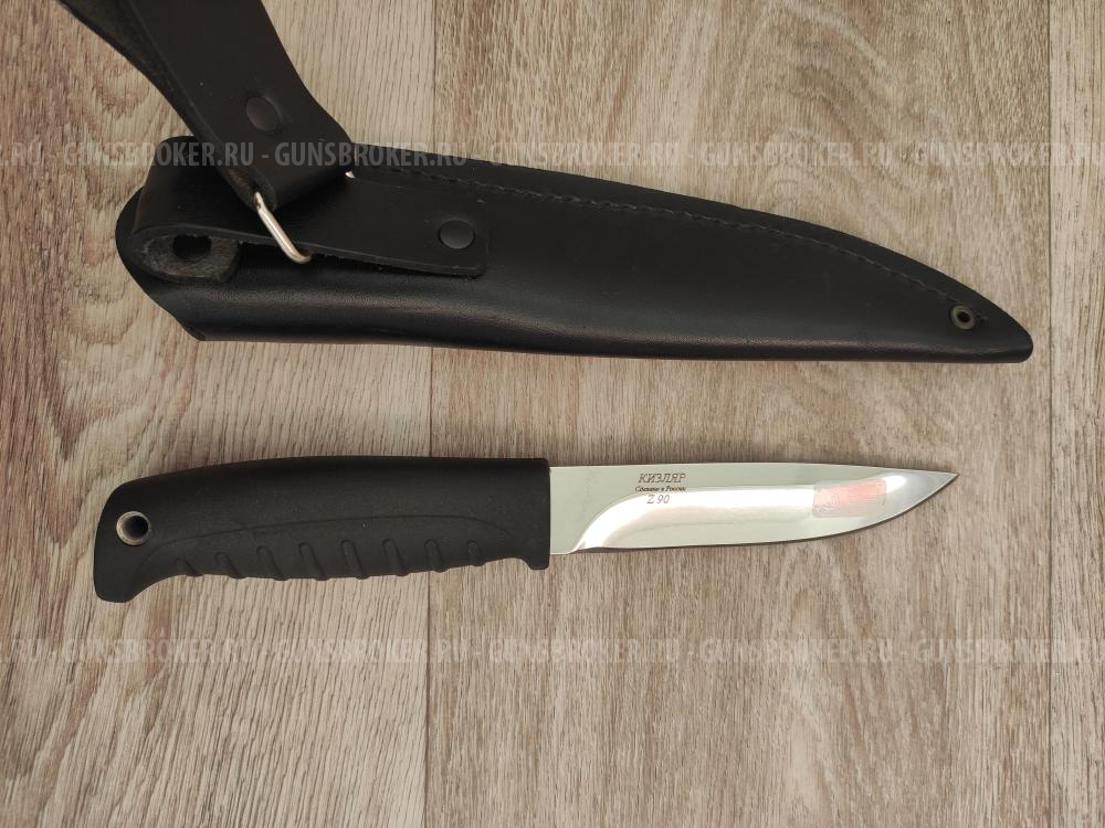 Нож Финский рукоять эластрон полированный от Кизляр