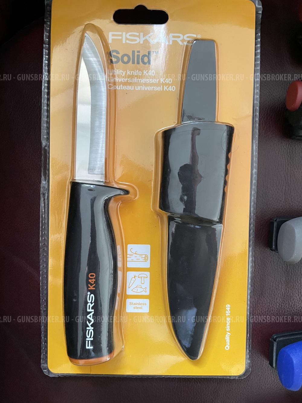 Нож fiskars k40 solid