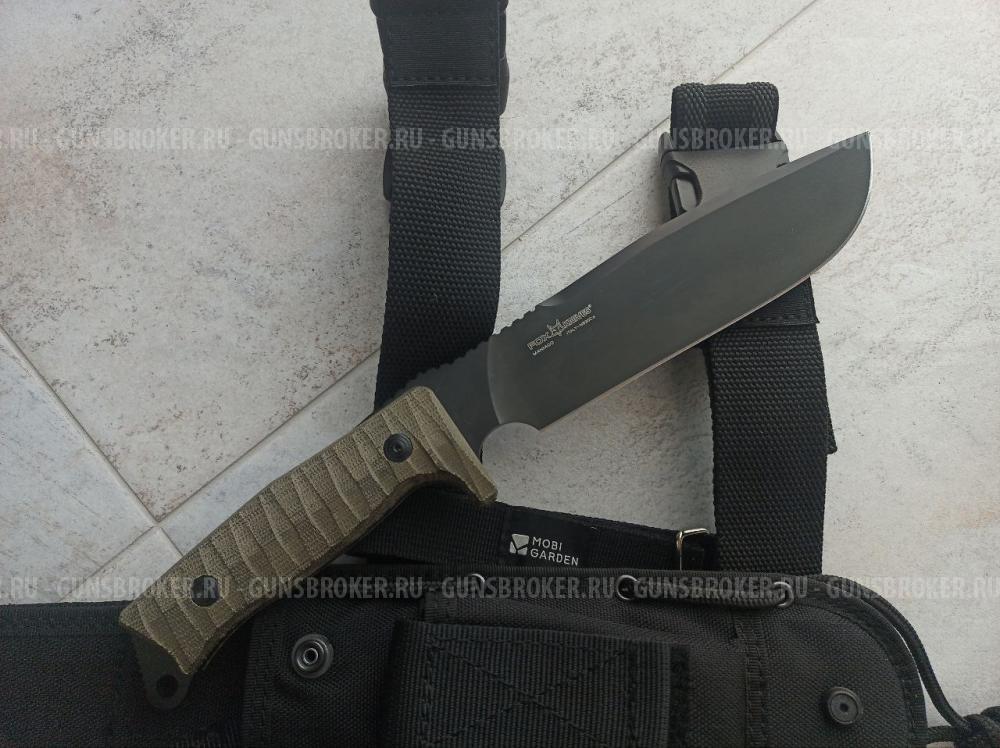 Нож FOX FX-133 MGT Combat Jungle сталь N690Co, рукоять микарта