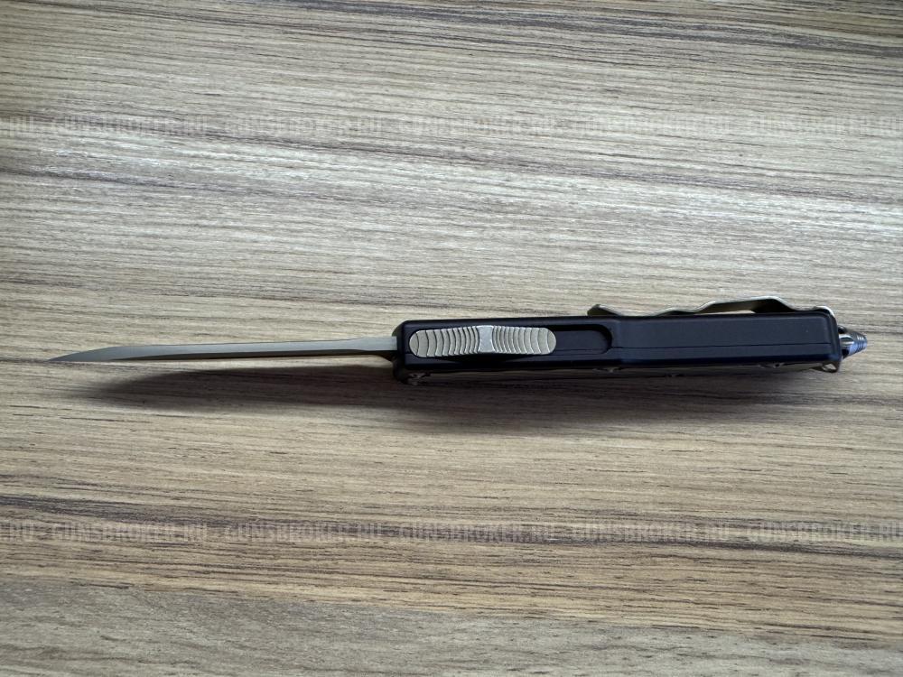 Нож фронтальный MICROTECH KATANA DAYTONA "BUB" INLAY, FIRE BRONZE BLADE Limited Edition 