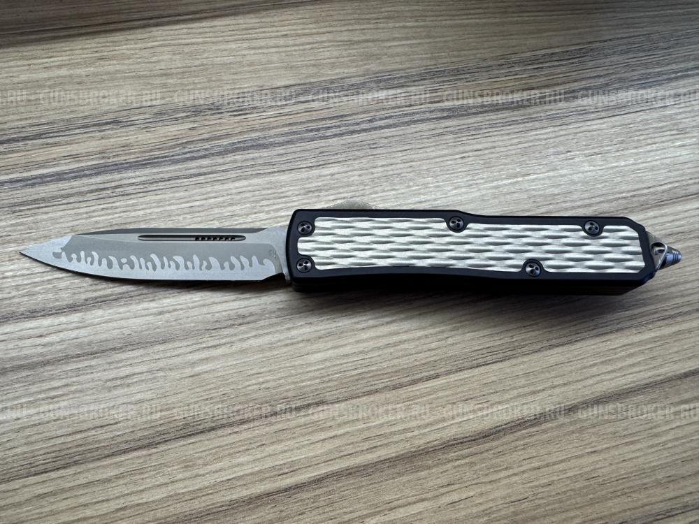 Нож фронтальный MICROTECH KATANA DAYTONA "BUB" INLAY, FIRE BRONZE BLADE Limited Edition 