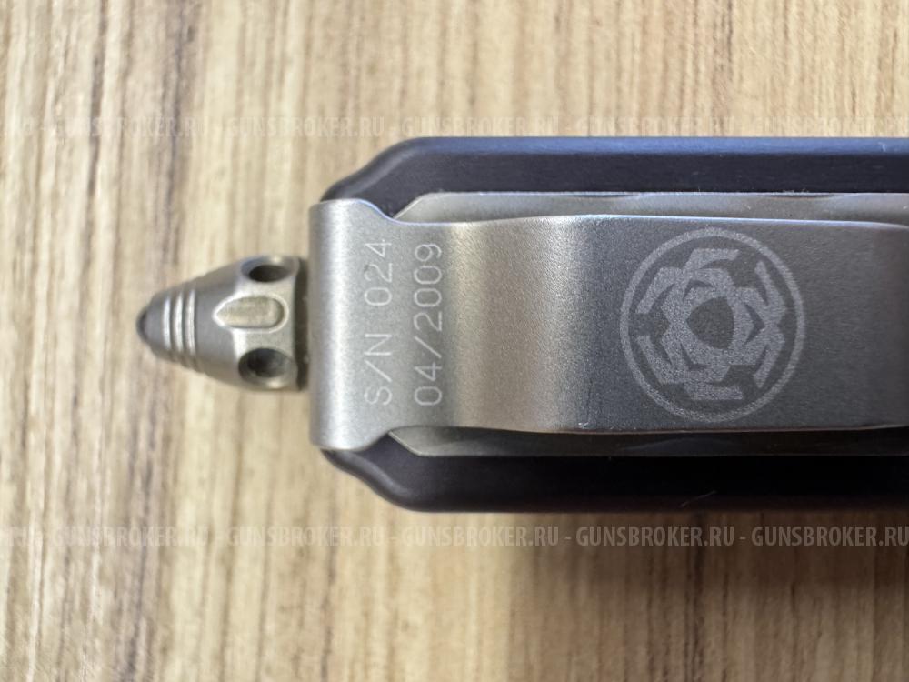 Нож фронтальный MICROTECH KATANA DAYTONA "BUB" INLAY, FIRE BRONZE BLADE Limited Edition 