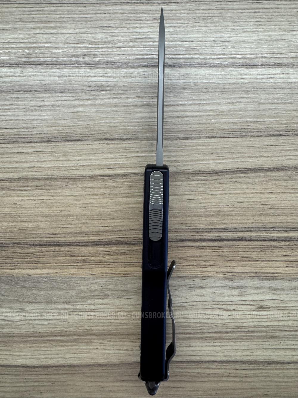 Нож фронтальный MICROTECH KATANA DAYTONA "BUB" INLAY, FIRE BRONZE BLADE Limited Edition 