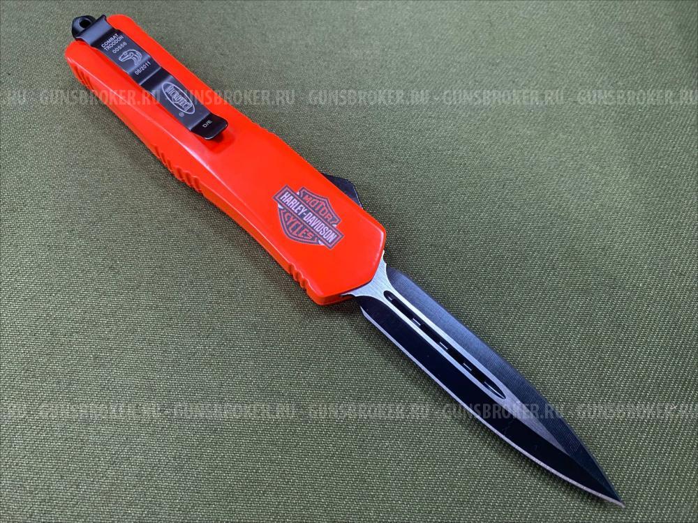 Нож Harley-Davidson Оранжевый 
