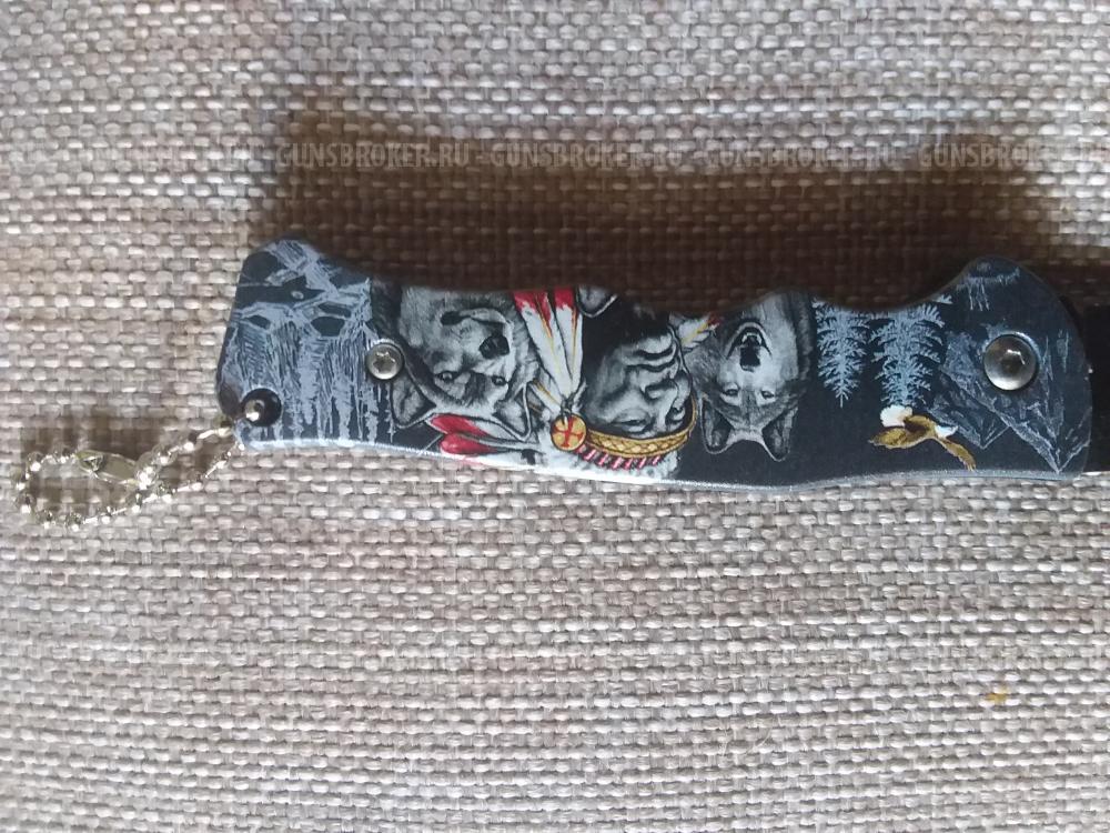 нож индеец складной новый