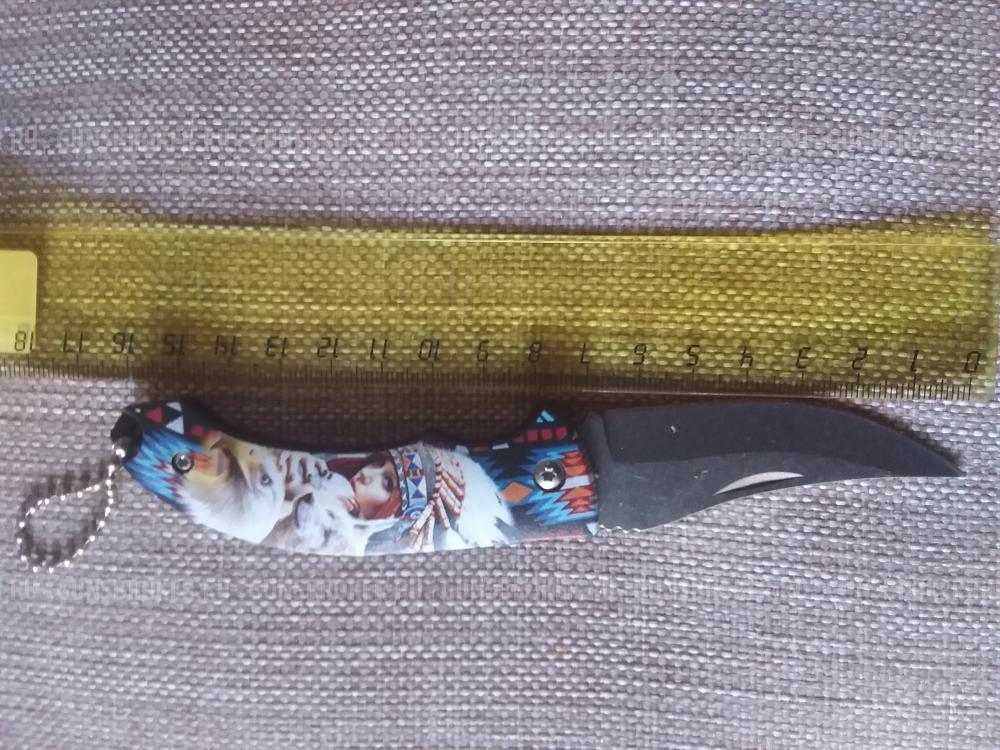 нож индеец складной новый