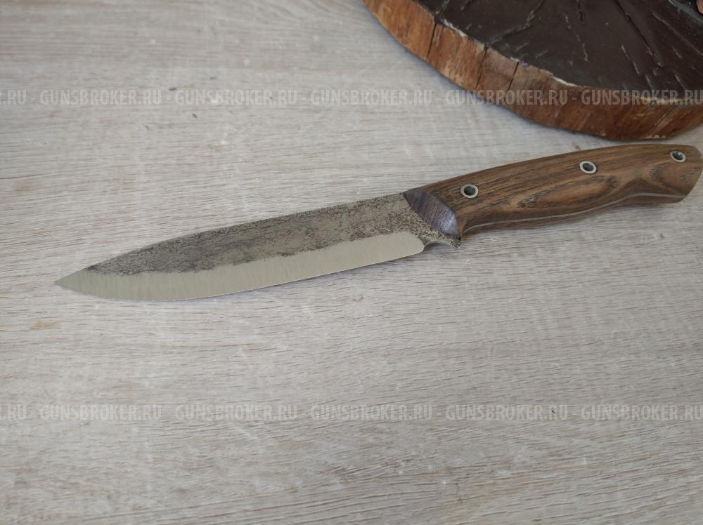 Нож из мехпилы.