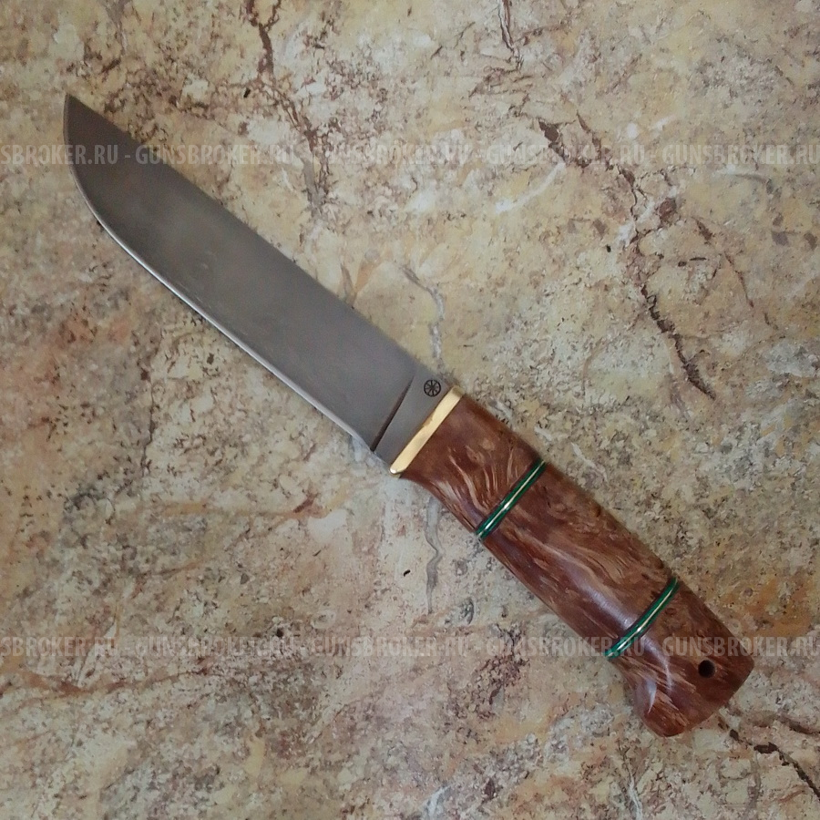 Нож "Клык-1" х12мф стаб.карелка