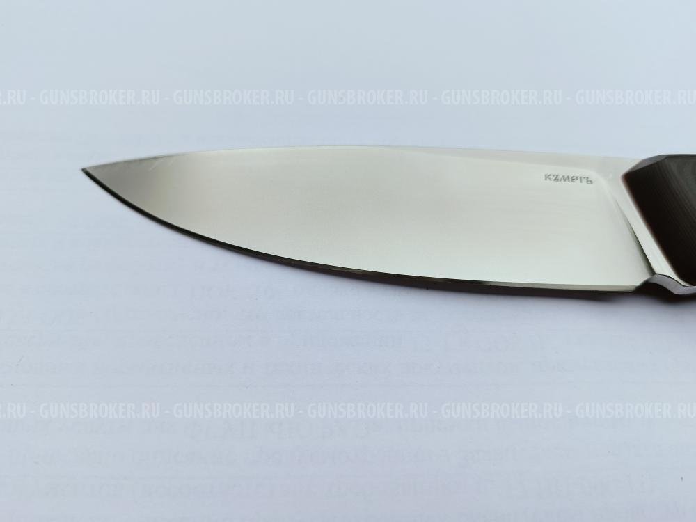 Нож Гавиал от КЪМЕТЬ из стали Lomax PM
