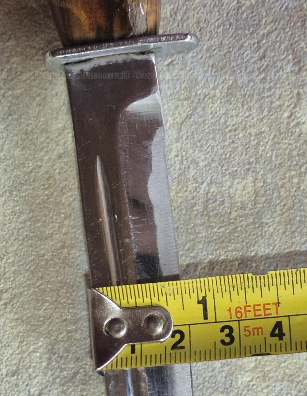 Нож с компасом на рукоятке ГДР. 